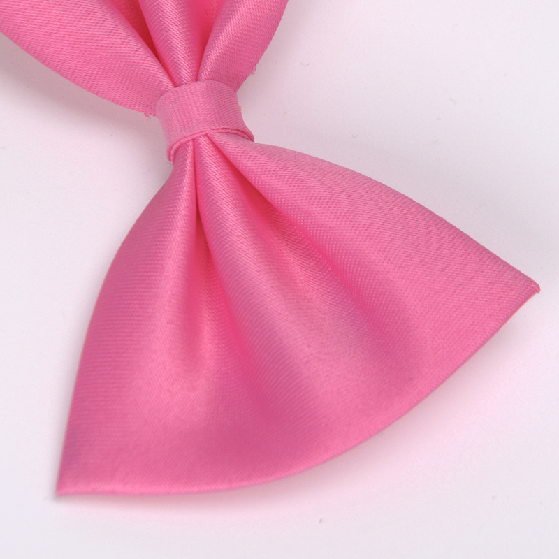 Best Man and Groom Wedding Bow Tie Wedding Dress British Korean-style Red Black Men's Bow Single-layer Bow Tie Women