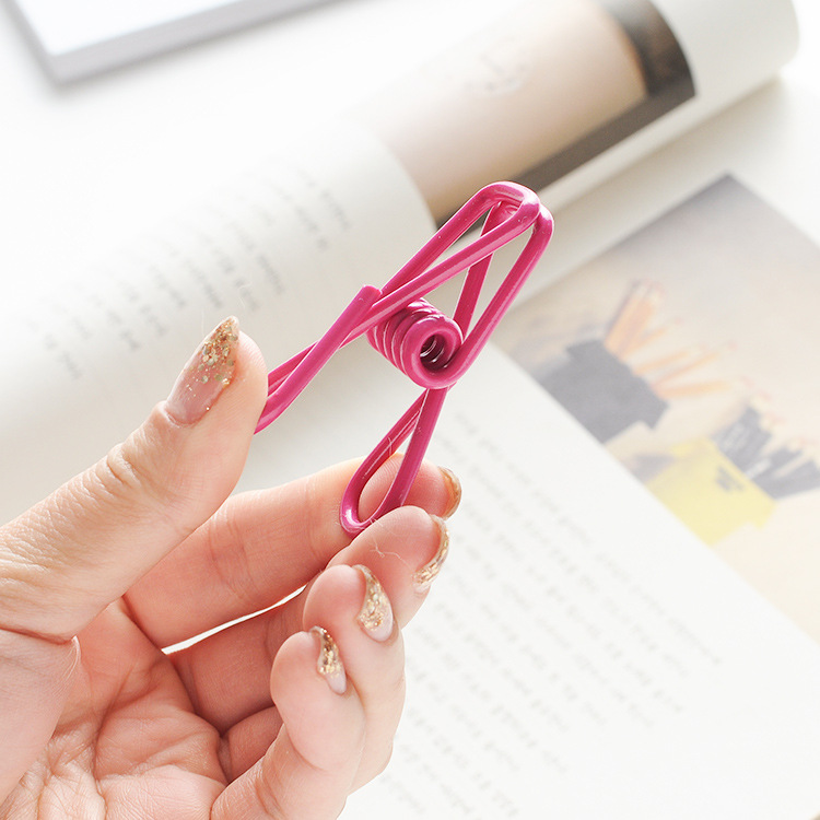 10 PCs color multi-function clothespin travel portable towel clip sock clip seal clip