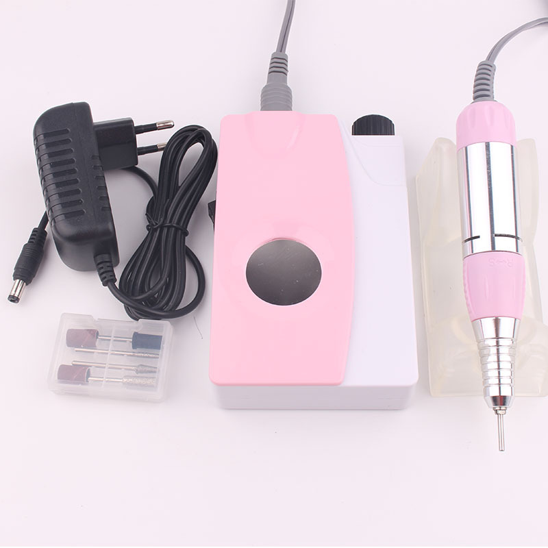 Nail charging grinder portable electric nail grinder with waist pack 208 charging nail grinder 25000
