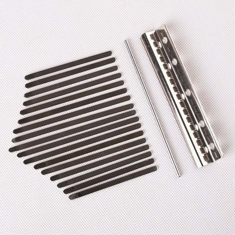Thumb piano shrapnel carinba key 17 tone carinba shrapnel carinba accessories manganese steel key