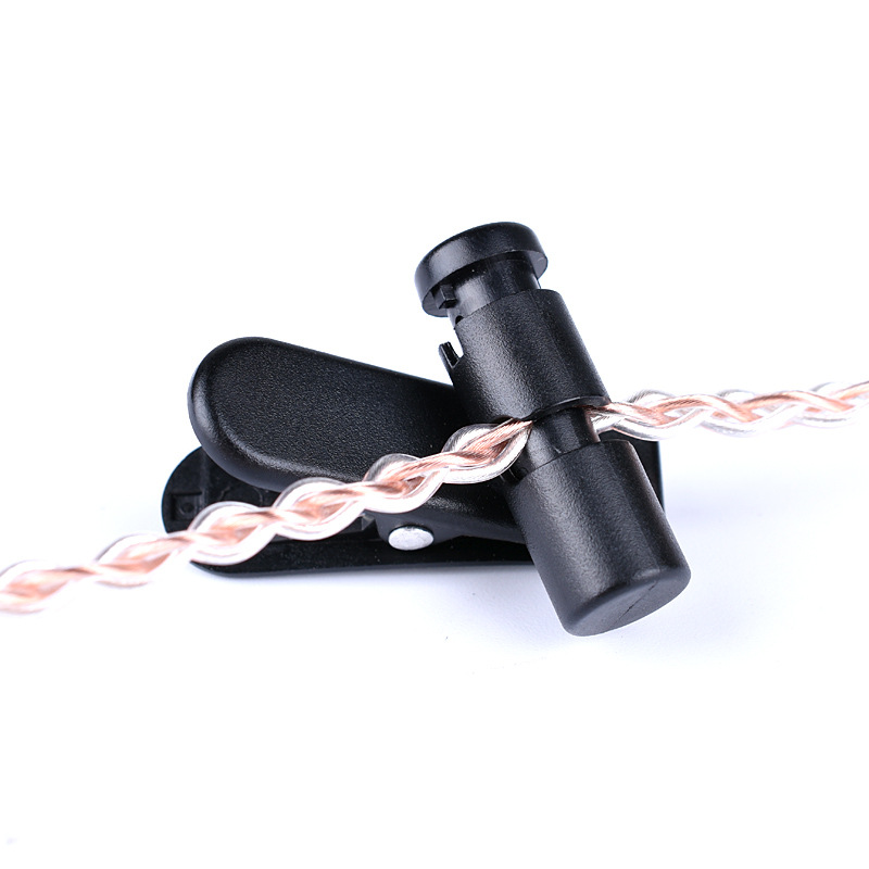 Headset Upgrade Line Clip Data/Interphone Line Clip Round Line Noodle Line Rotatable Fixed Headset Line Clip