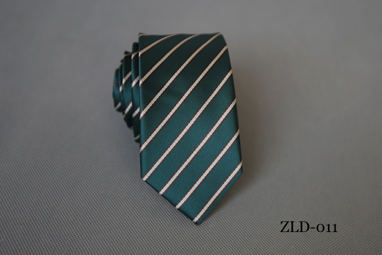 Men's Korean style tie European and American fashion casual tie narrow version 6cm floral stripe fresh fashion tie