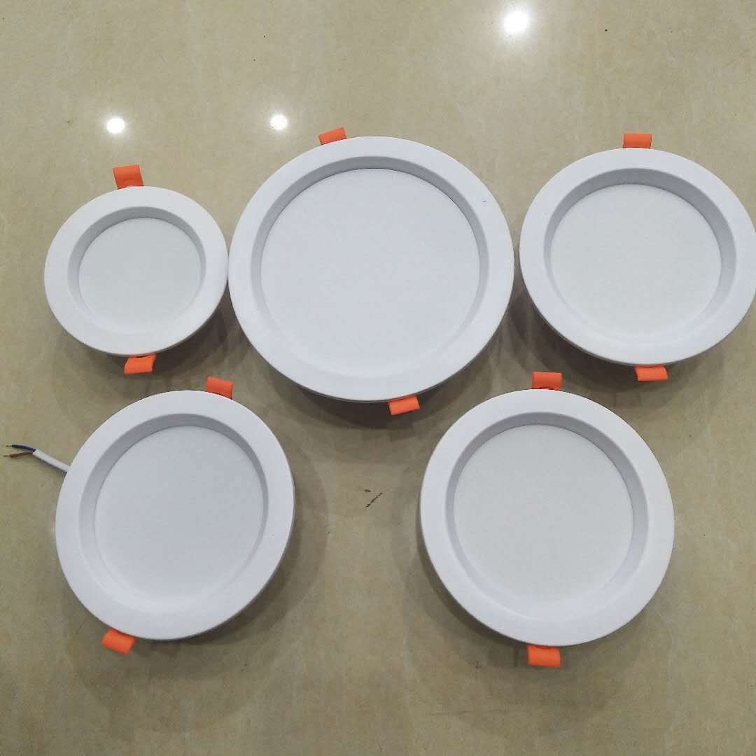 Supply explosions 2.5-6 inch downlight kit iron downlight housing white rich beauty downlight straw hat downlight kit