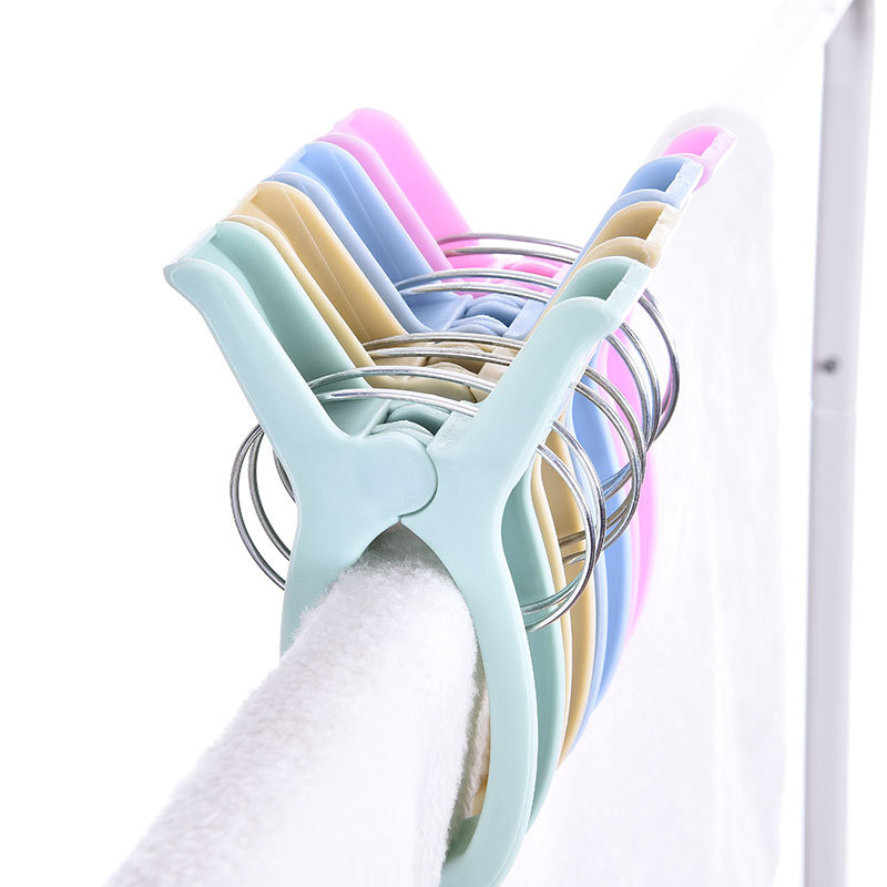 Plastic Quilt drying large clip household clothes drying windproof clip clothes drying clip large multi-functional drying clip bed sheet clip