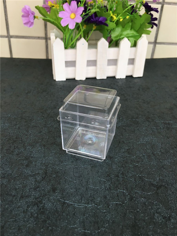 4248フルーツキューブ角型透明ムースプラスチックムースケーキ木糠ゼリーカップ布丁カップ1000個|undefined