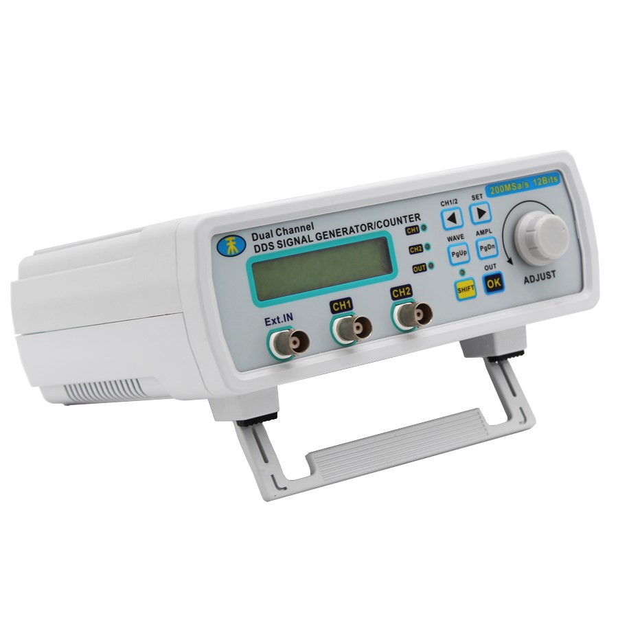MHS-5200A dual-channel digital control arbitrary wave function signal generator DDS signal source frequency meter