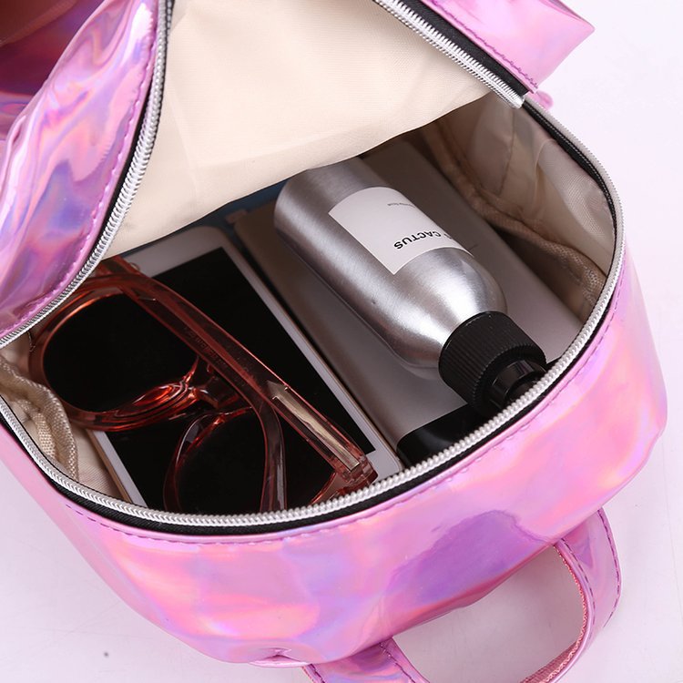 Schoolbag Women's Laser Backpack Women's 2023 Japanese and Korean-style Mori Style Small Bag Summer New Style Fashionable Small Backpack