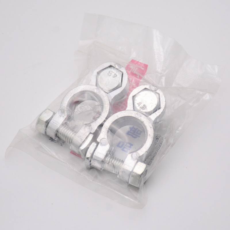 Car battery pile head battery zinc alloy pile head one screw pile head alloy car pile head durable pile head