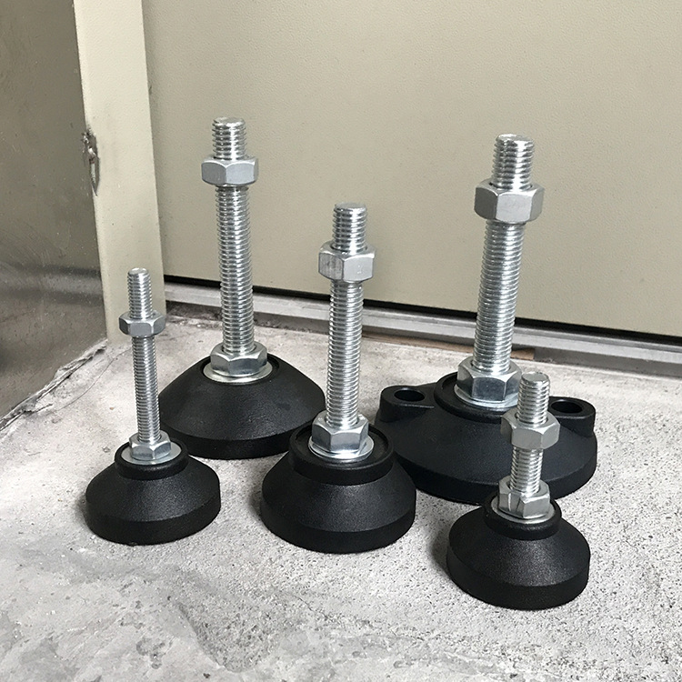 Adjustable nylon fixed non-slip foot Cup chassis machine equipment support foot machine tool m12 m14m16 m20