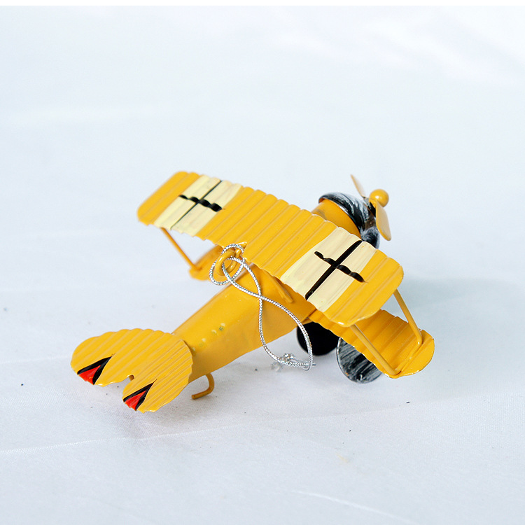 Special Handmade Factory Direct Batch Metal Glider Hanging Ornaments Small Plane Model Multicolor Optional 1737