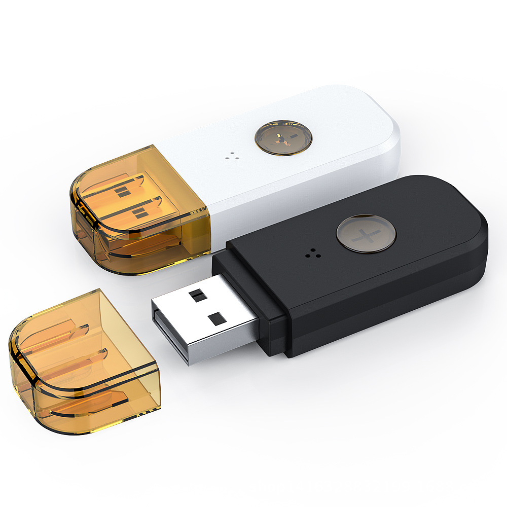 Manufacturer 5.0USB Dual output Bluetooth receiver Bluetooth stereo audio adapter with call Bluetooth stick