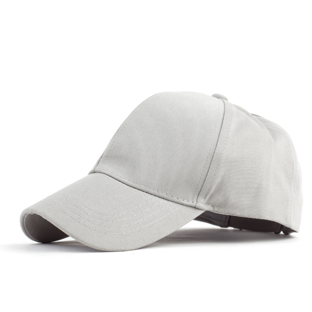 2020 new spring and summer women's hat ponytail baseball cap cotton back opening sun hat without CC label cap