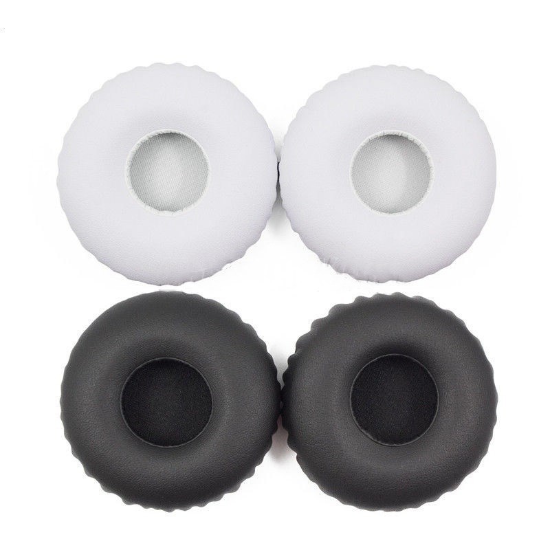 Suitable for Beats solo Wireless Wireless Bluetooth noise reduction earphone cover Pu egg white leather sponge ear