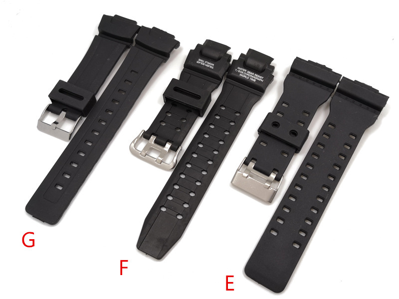 Sports waterproof suitable for g shock various models of plastic watch strap