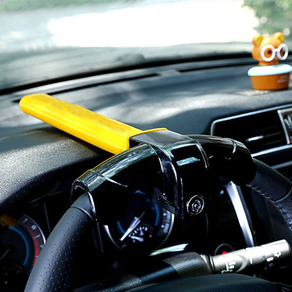 Car steering wheel lock T-Lock Class B lock cylinder anti-theft lock CAR T-Lock cross-border foreign trade supply one-piece delivery