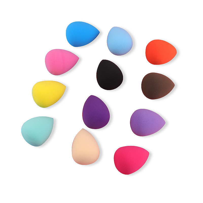 Shenzhen Spot Beauty Egg Dry and Wet Dual-use Makeup Egg Gourd Water Drops Diagonal Powder Puff Makeup Puff