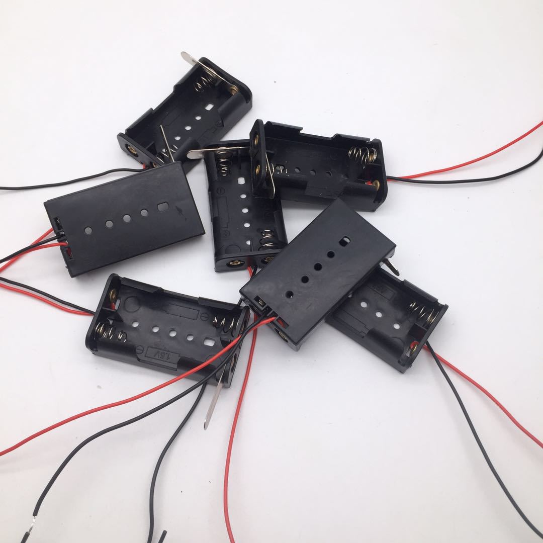 Factory direct supply high quality knife switch battery box 2 5 battery box DIY small production accessories