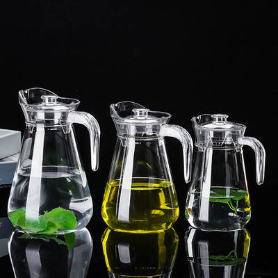 Duckbill Pot Acrylic Juice Pot PC Decanter Plastic Cold Kettle KTV Zaizha Pot Anti-fall Transparent Pot Wholesale