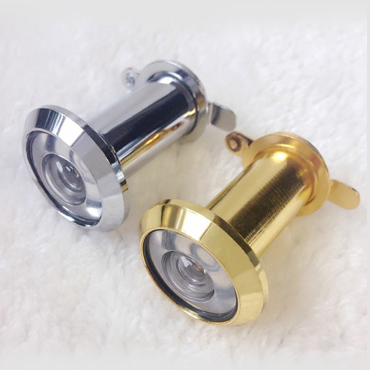 ドイツ凱楽門羊眼14mm 16mm全銅帯裏蓋防犯門鏡木門ホテル猫眼|undefined