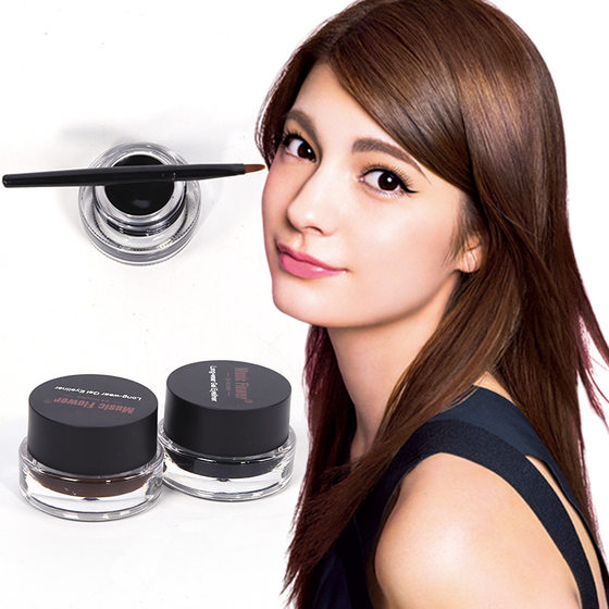 Explosions Music Flower non-blooming waterproof anti-sweat anti-oil eyeliner long-lasting eyeliner makeup wholesale