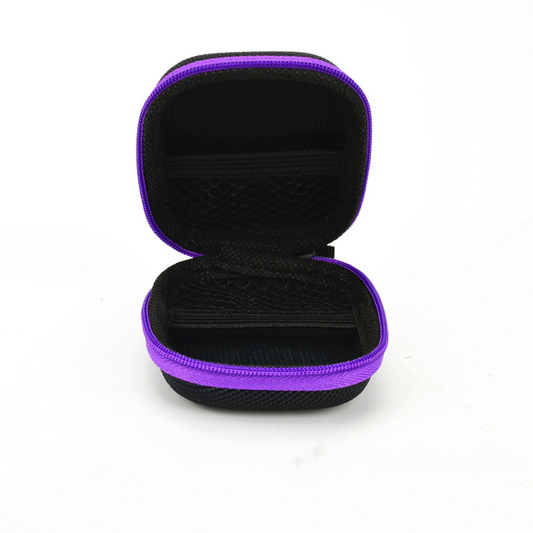 Portable essential oil bottle storage bag multi-purpose anti-shake and anti-drop EVA essential oil bag 6 5ml rolling bead bottles