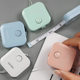 Deli 79650 Mini Small Tape Portable 1.5m Measuring Gauge Soft Ruler Ruler Telescopic Ruler Keychain Tape