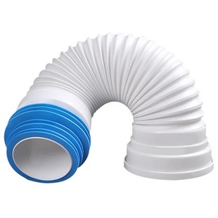 Blue toilet drainage pipe wall drainage pipe wall toilet toilet toilet rear tube side row thickened sewage connecting pipe