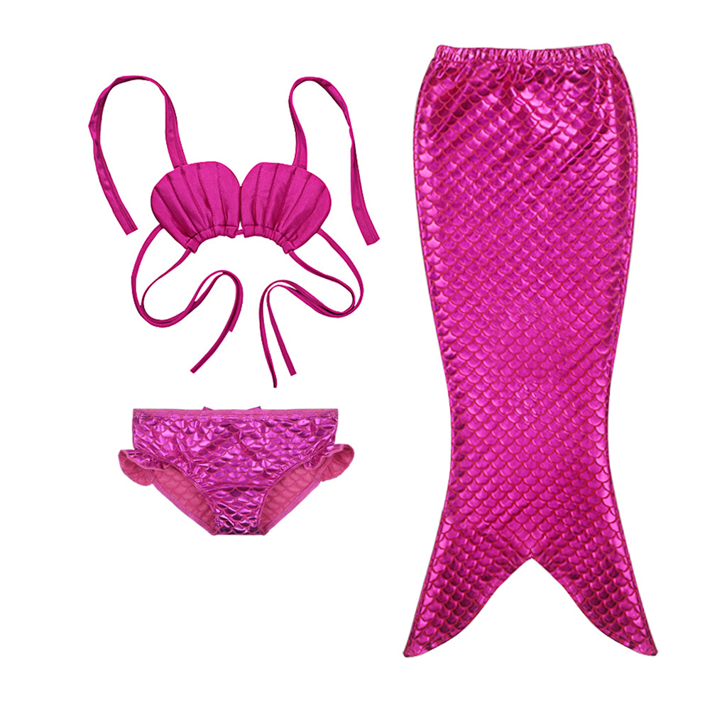 European and American Explosions Mermaid Swimwear Children's Swimsuit Swimwear Mermaid Tail Girls Bikini Swimwear Girls