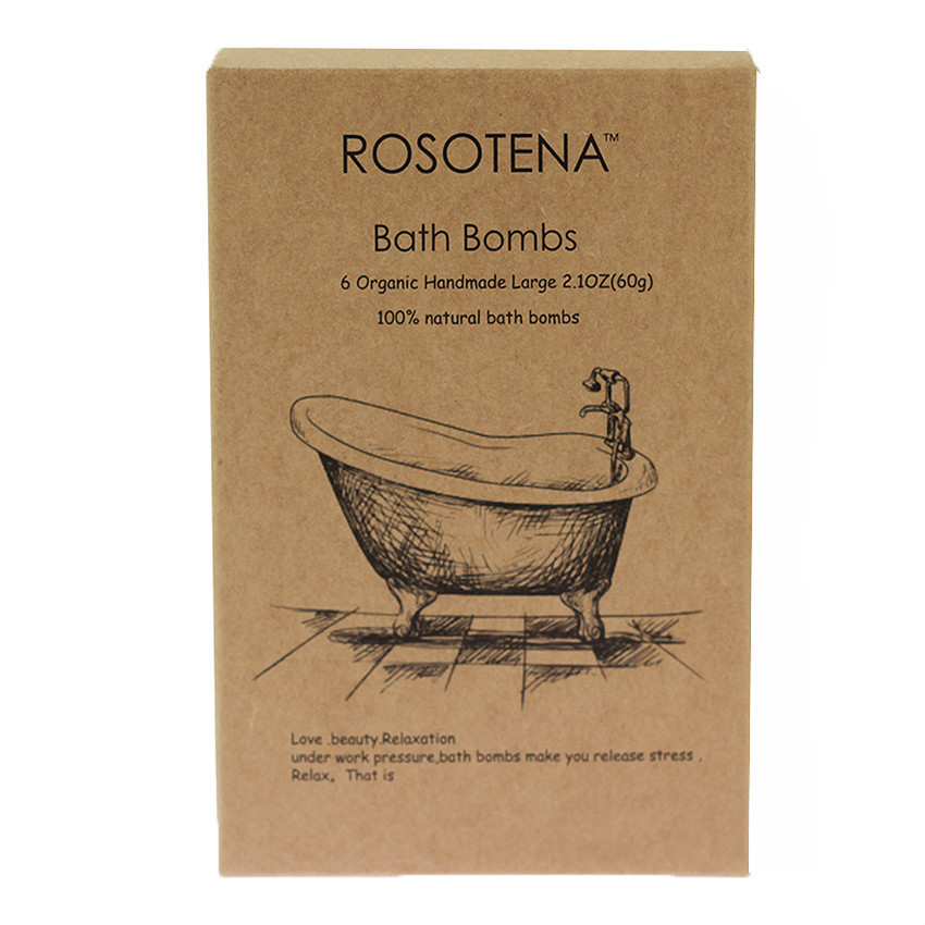 ROSOTENA 60g explosion bath salt ball aromatic bath salt bubble ball bath fizzer bath ball
