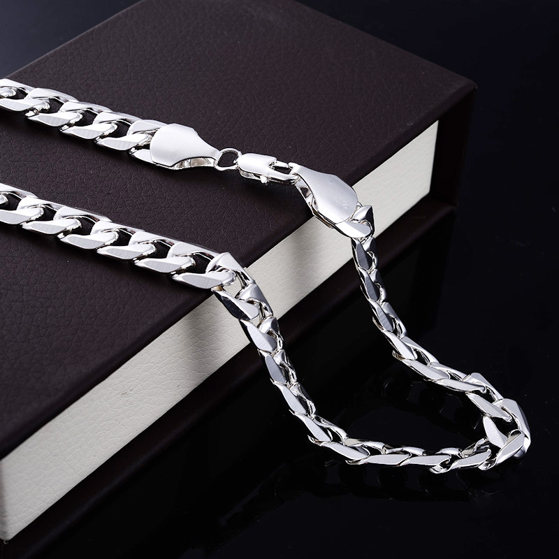 Ka billion European and American fashion jewelry necklace men's side NK necklace personality big gold chain cross-border jewelry wholesale