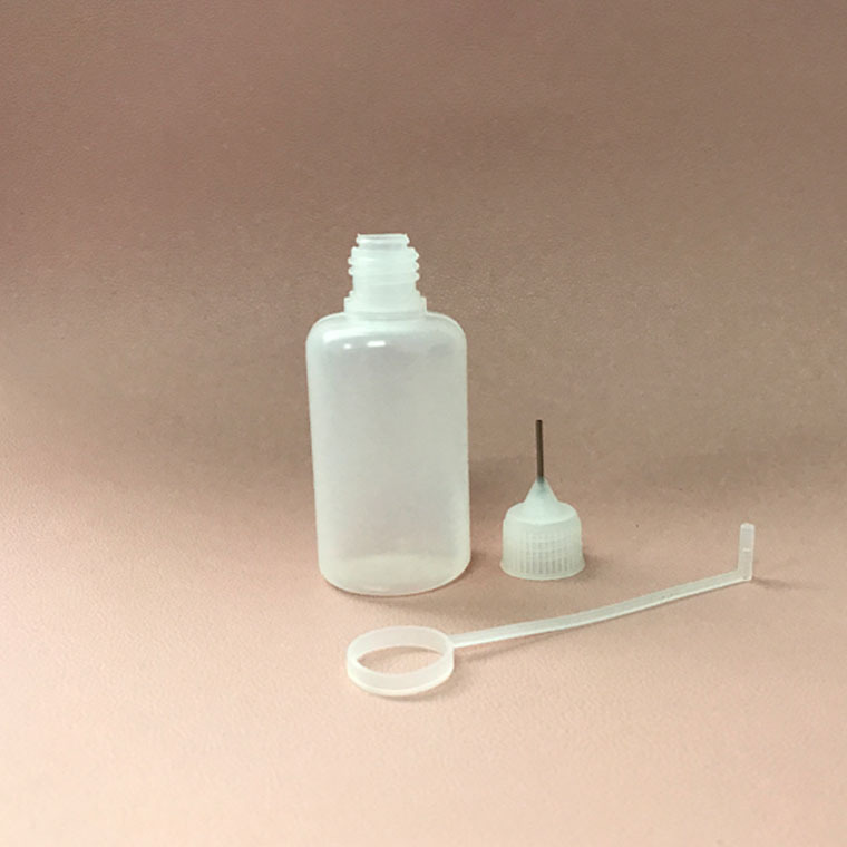 Oil injection bottle 30ml oil bottle tattoo liquid oil bottle pinhole bottle needle tip soft glue bottle oil bottle 30ml glue bottle
