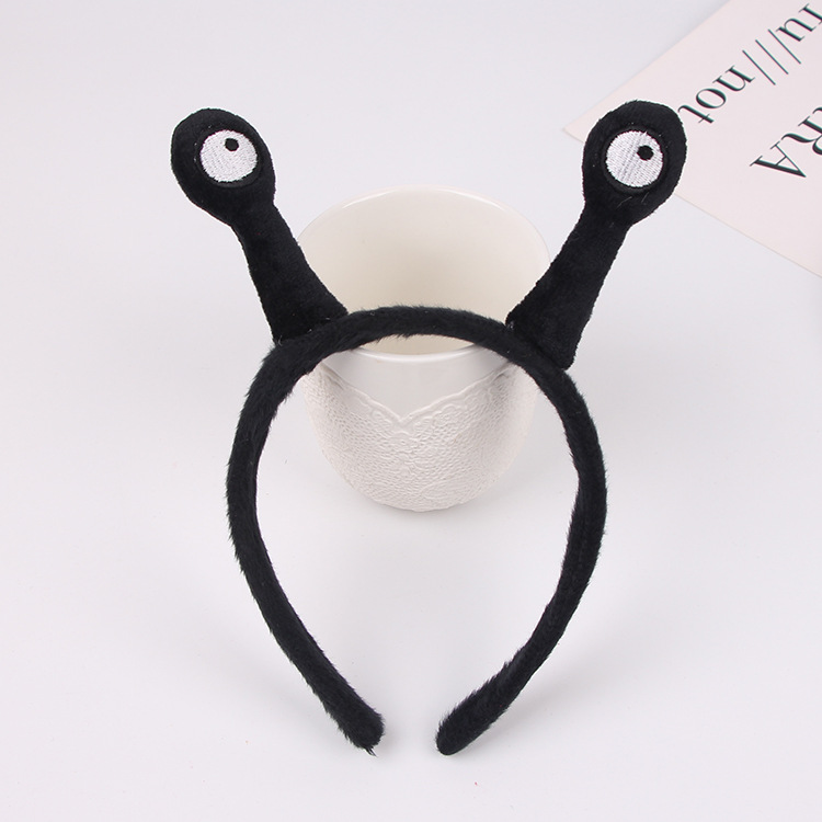 Factory Direct Snail Tentacles Headwear Cartoon Performance Children's Headwear Christmas Halloween Cute Headband Hair Band