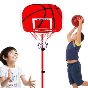 Cross-border Foreign Trade Outdoor Indoor Sports Iron Basketball Rack Baby Shooting Rack Children Liftable Basketball Rack Toy