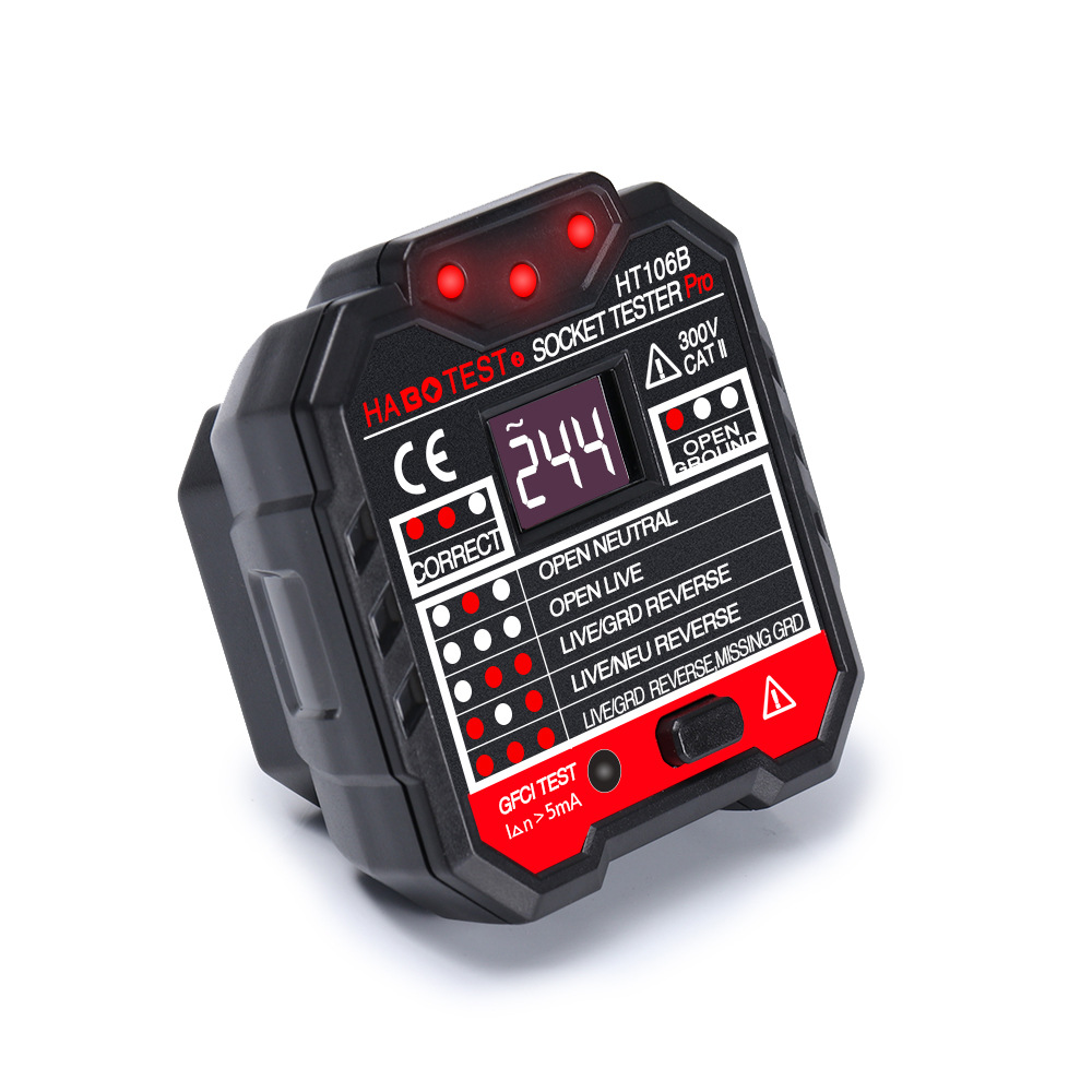 Socket detector HT-106B phase detector power polarity electroscope AliExpress Amazon cross-border