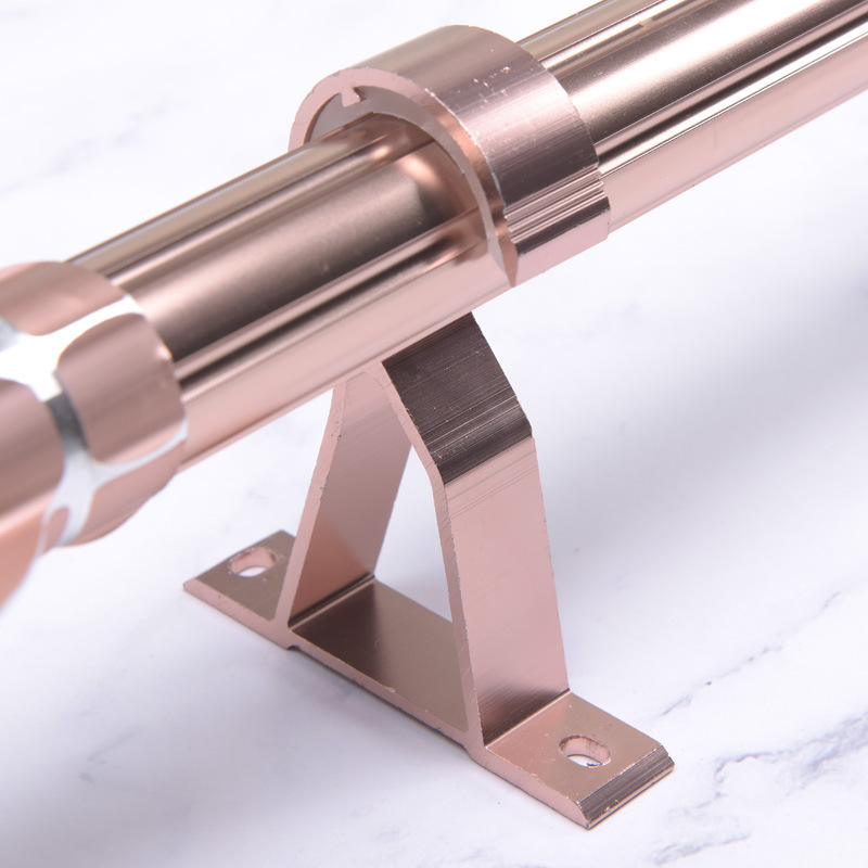 Top Side Dual-purpose Ceiling Suspension Ceiling Mounting Frame Curtain Rod Top Mounting Bracket Roman Rod Single Bracket Base Bracket Accessories