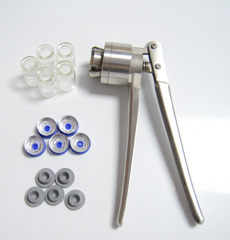 西林瓶手動蓋器/蓋クランプ/ステンレス経口液注入瓶封口機13歯20歯|undefined