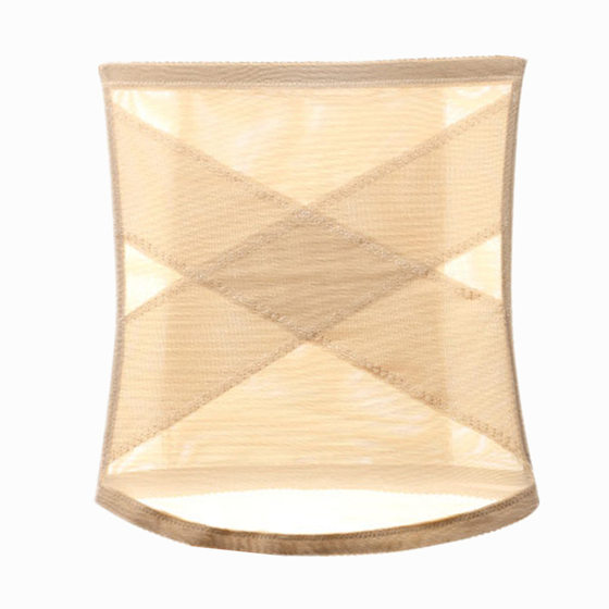 Postpartum Belly Belt Breathable High Waist Anti-Roll Recovery Belly Reducing Gauze Body Shaping Body Beauty Belt Women's Waist Seal Clip