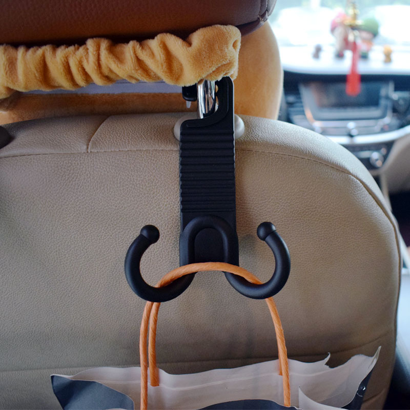 Car small hook car double hook seat back headrest hook creative invisible beverage hook cross-border supply 1 pair