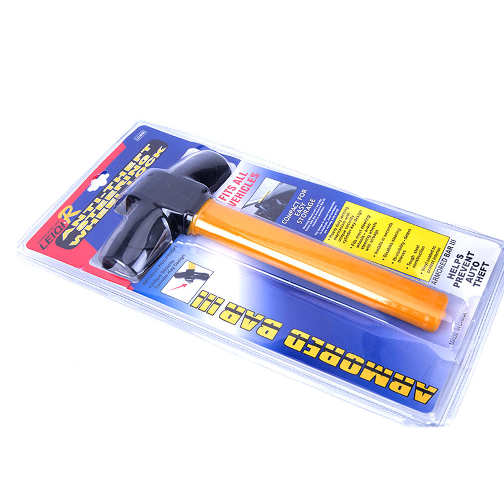 Car steering wheel lock T-Lock Class B lock cylinder anti-theft lock CAR T-Lock cross-border foreign trade supply one-piece delivery