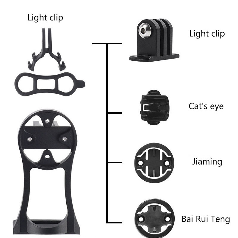 Mountain bike bracket yard holder extender aluminum alloy bracket extension seat bicycle accessories