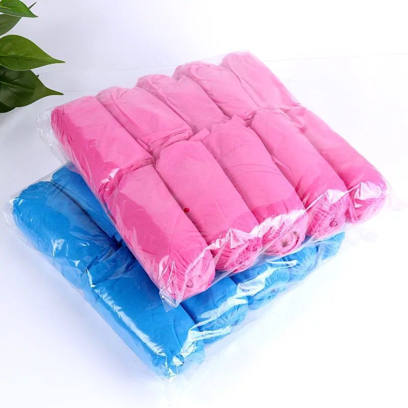 Disposable Shoe Cover Thickened Household Dust-proof Wear-resistant Breathable Non-slip Indoor Foot Cover Student Computer Room Non-woven Shoe Cover