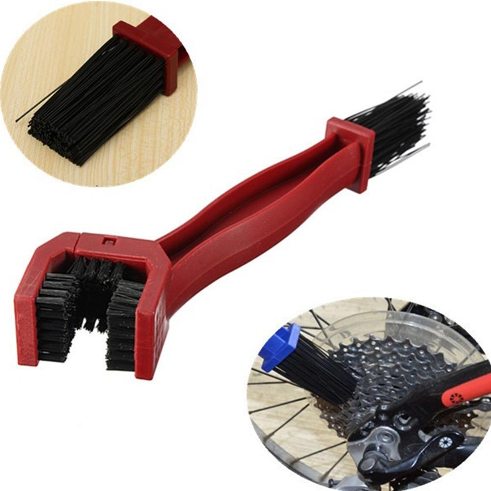 Mountain Bike Cleaning Brush Bicycle Chain Brush Plate Chain Cleaning Big Brush Bicycle Accessories