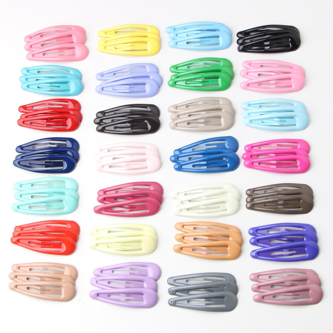 ins Wind Hyun-a Cyber Red Hair Clip Women's Color Oil Dropping BB Clip Candy Color Children's Hair Clip Bangs Side Clip Headdress