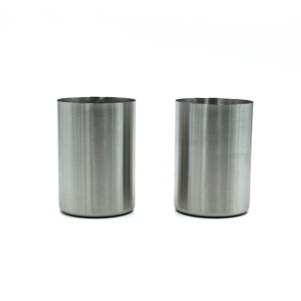 Spot small straight body gargle Cup 304 stainless steel beer cup sake cup small straight Cup can be fixed logo single layer