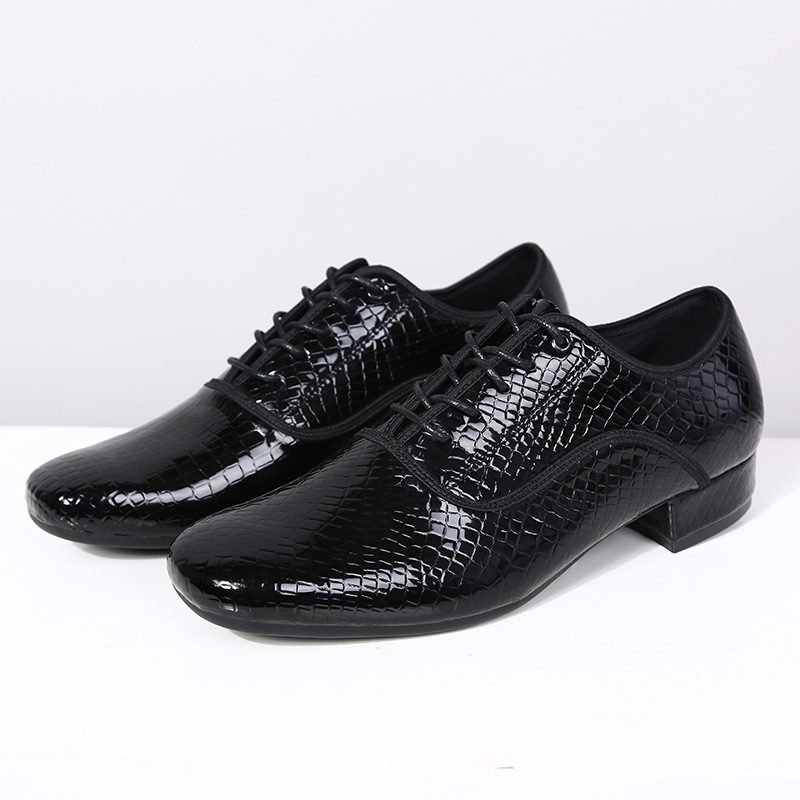 Men's Modern Dance Shoes Wear-resistant Bottom Square Dance Shoes Ballroom Dance Shoes Outdoor Dance Shoes Watch Dance Shoes