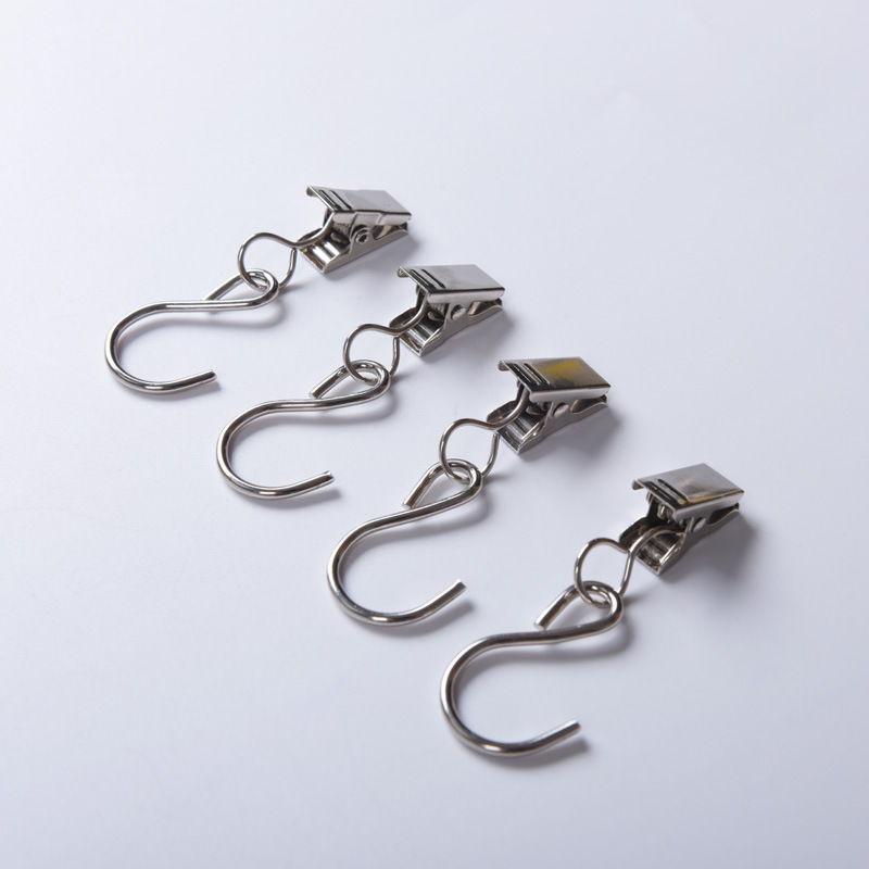 Curtain hook clip curtain clip curtain clip curtain strap S-shaped hook curtain clip