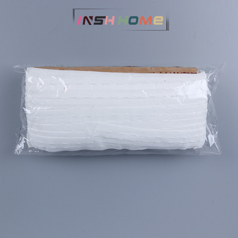 Factory supply curtain head shading cloth 2-wire draw belt (80 m) window screen Korean pleated cloth belt spot