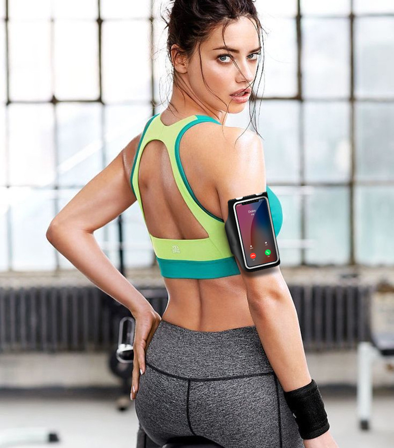 Factory Outdoor Sports Mobile Phone Arm Bag Running Arm Bag Wrist Bag Multifunctional Waterproof Mobile Phone Wrist Bag