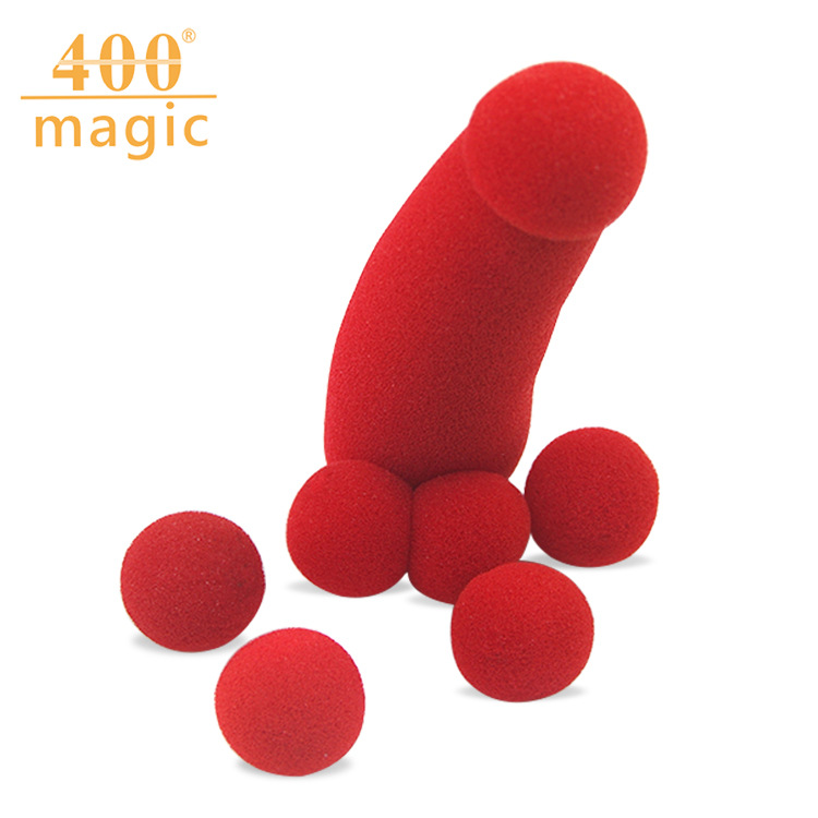 Cross-border foreign trade sponge little brother sponge magic sponge Tinker Bell strange close-up magic props