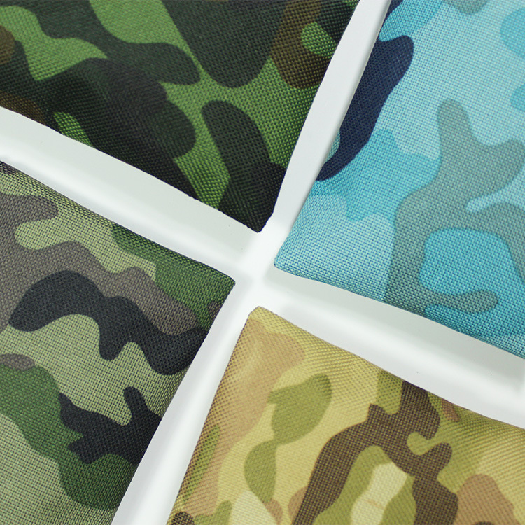 Creative Korean version of simple camouflage pencil bag canvas stationery bag multi-functional dirt-resistant Oxford Cloth Pencil Box Factory Direct Supply